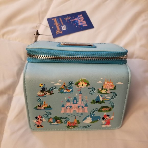 Loungefly Bags Loungefly Disneyland 65th Wallet Map Rides Splash